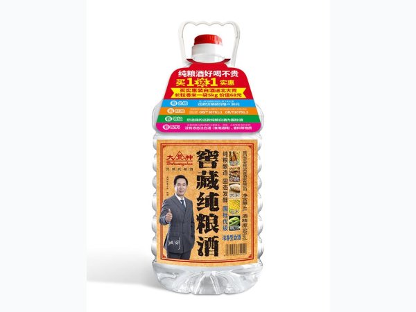 大荒神-窖藏纯粮酒60%vol-4L