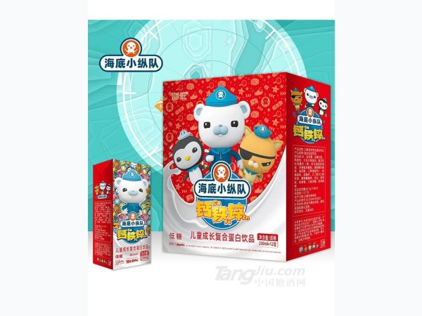 海底小纵队儿童成长复合蛋白饮品250ml 图1