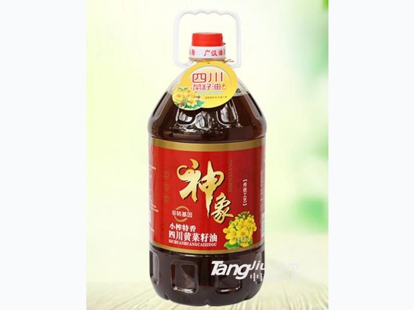神象小榨特香四川黄菜籽油 图1