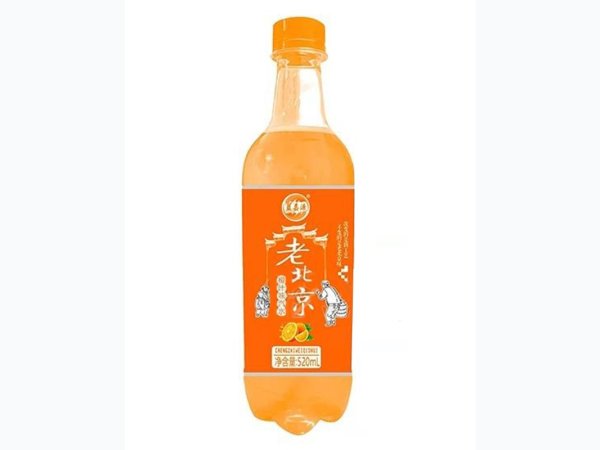 蓝嘉源老北京橙汁味汽水 图1