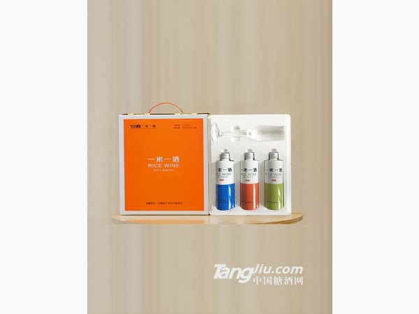 一米一酒三瓶原味桂花薄荷各一瓶酒杯一支 图1