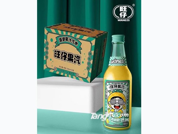 菠萝果汁汽水358ml 图1