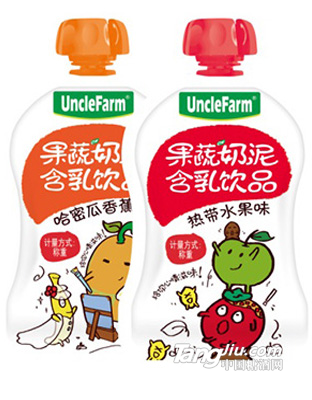 新品散装果蔬奶泥