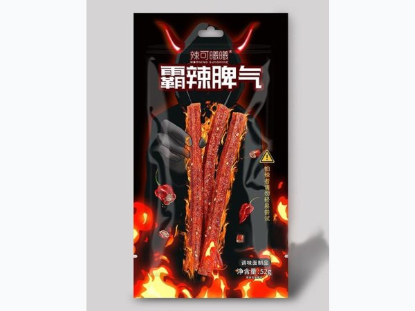 辣可曦曦霸辣脾气辣条 图1
