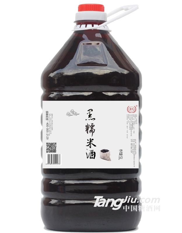 12&deg;黄氏黑糯米酒（桶装）-5L
