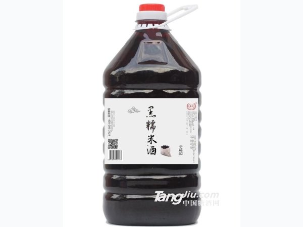 12&deg;黄氏黑糯米酒（桶装）-5L 图1