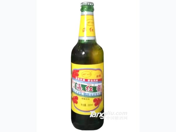 海红蜜碳酸饮料500ml