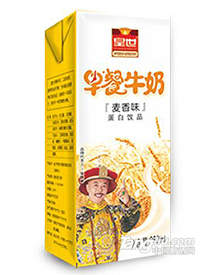 皇世早餐牛奶麦香味250ml
