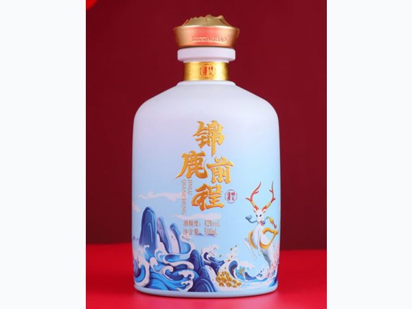 锦鹿前程海参鹿鞭酒