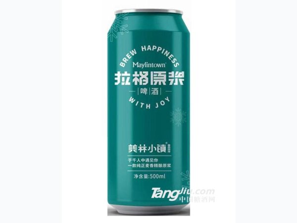美林小镇-拉格原浆啤酒500ml 图2