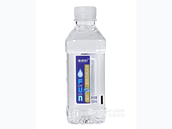 麦田町无汽苏打饮料无糖350ml 图1