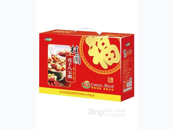 浩明桂圆莲子八宝粥箱装 图1
