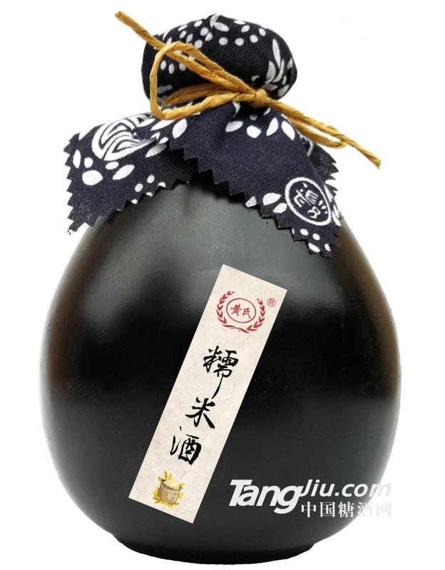 17&deg;黄氏糯米酒（黑坛）-500ml