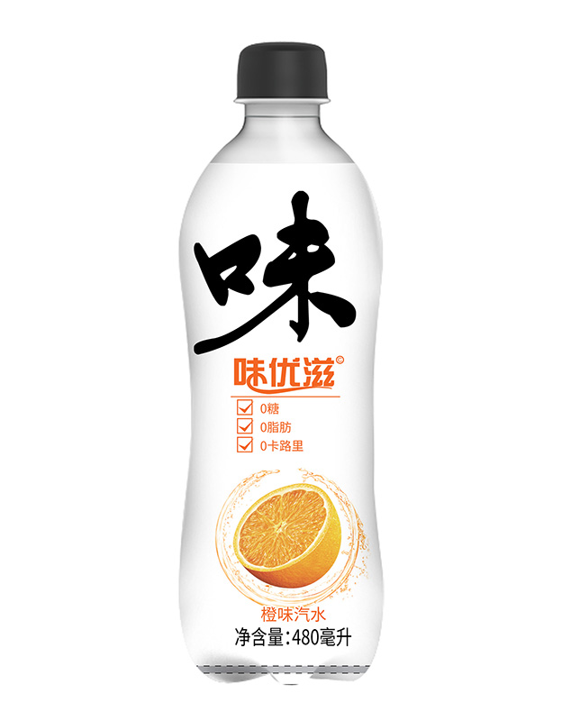 味优滋橙味汽水480ml