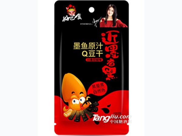 墨鱼原汁Q豆干（川香双椒味）60g 图1