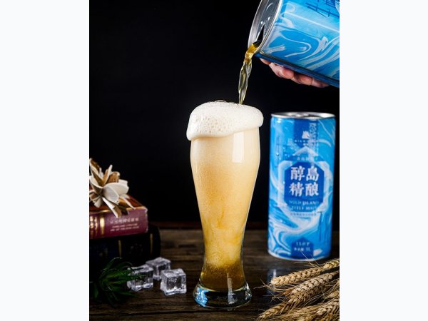 醇岛精酿白啤1l 图1