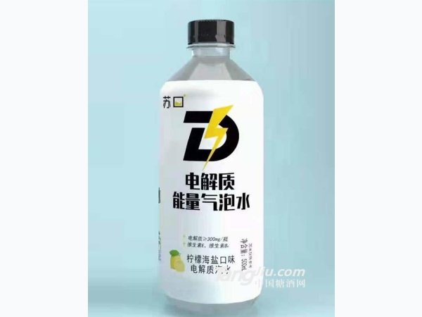 柠檬海盐口味电解质能量气泡水 图1
