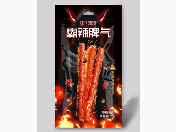 辣可曦曦霸辣脾气网红辣条 图1