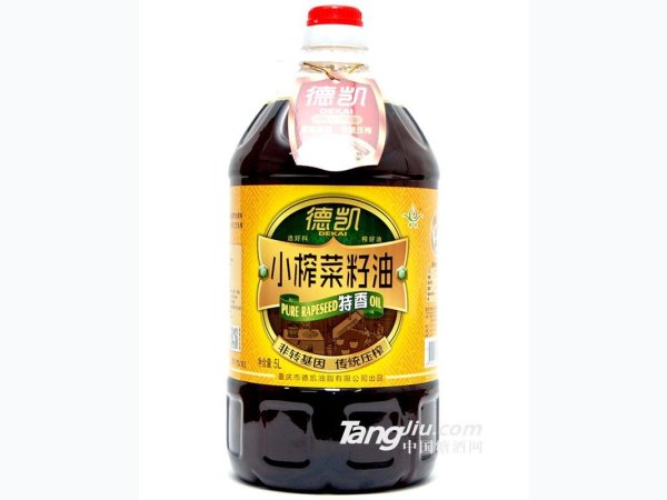 小榨特香菜籽油-5L 图1