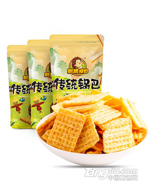刺猬阿甘传统锅巴90g_3袋