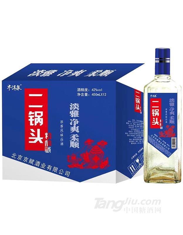 42&deg;牛洱泉二锅头箱装450mlx12