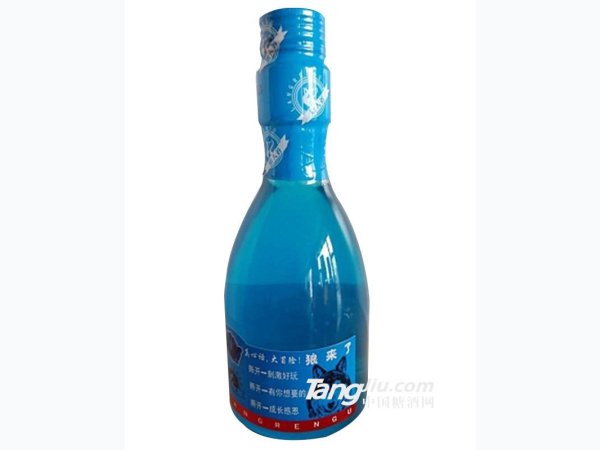 狼来了果汁酒蓝瓶 图1