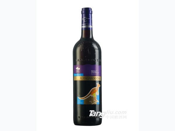 澳大利亚原瓶进口袋鼠干红葡萄酒 西拉子 图1
