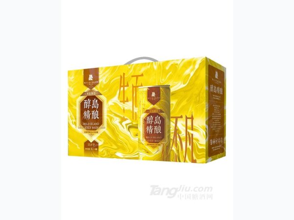 醇岛精酿黄啤1L&times;4罐 图1
