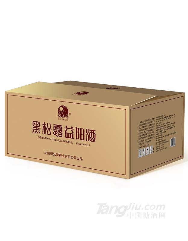 36度255ML 1&times;4瓶&times;5提黑松露酒