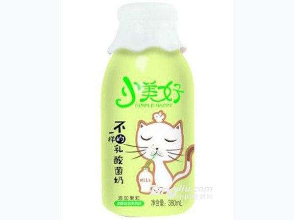 小美好乳酸菌奶380ml（黄） 图1