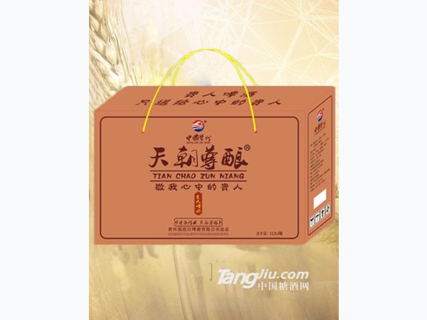 茅台天朝尊酿啤酒1L&times;12瓶 图1