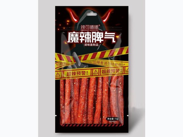 辣可曦曦魔拉脾气辣条 图1