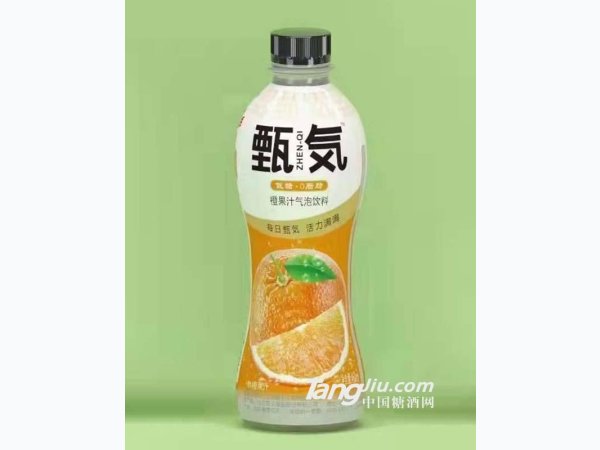 甄気橙果汁气泡饮料 图1