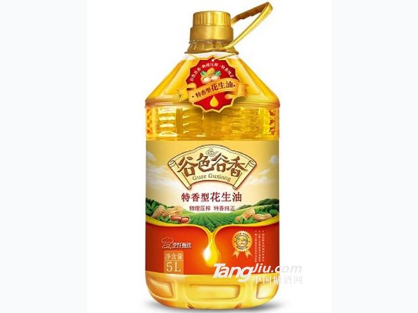 谷色谷香特香型花生油 5L