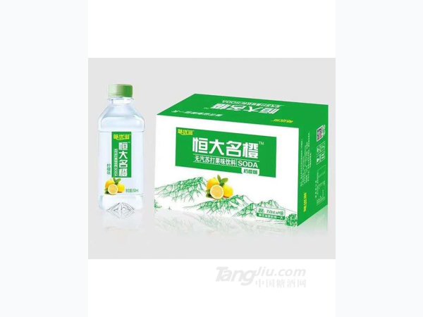 味优滋恒大名橙柠檬味苏打水 图1