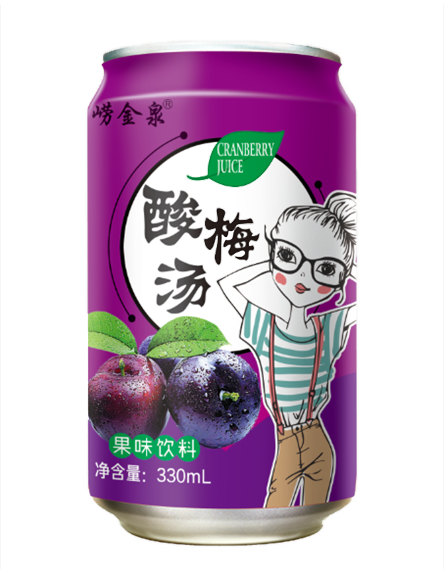 崂金泉酸梅汤果味饮料