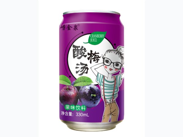 崂金泉酸梅汤果味饮料 图1