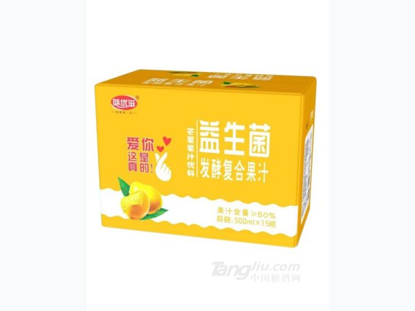 味优滋益生菌发酵芒果果汁饮料-箱 图1