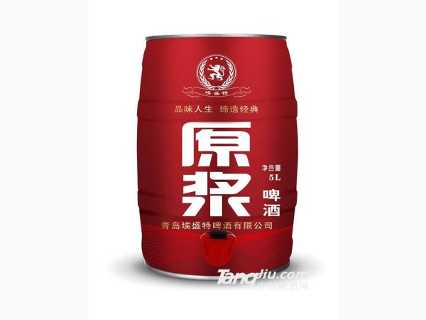 埃盛特原浆啤酒5L 图1