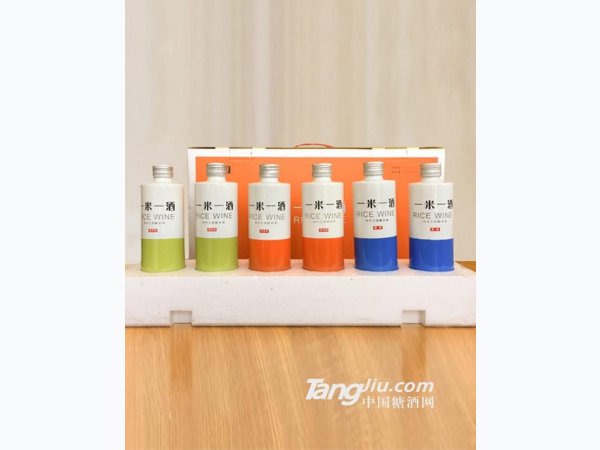 一米一酒六瓶装原味桂花味薄荷味各2瓶