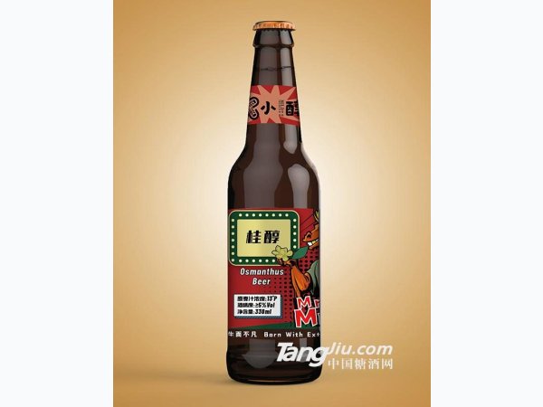 小醇桂醇果味啤酒 图1