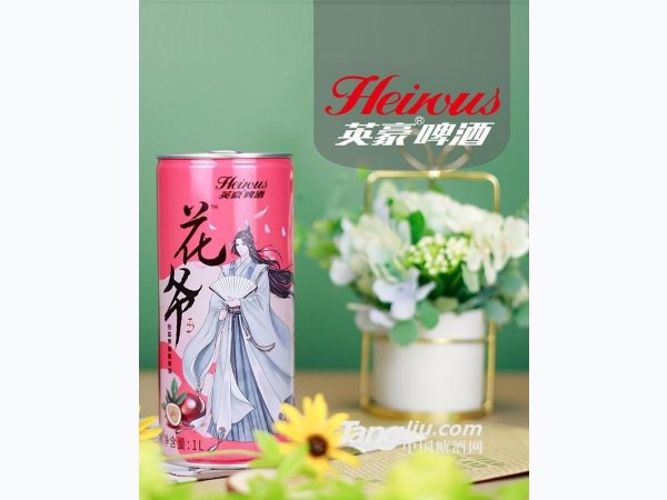 英豪花爷百香果果味精酿啤酒1升桶装 图1