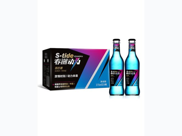 春潮动力科技蓝苏打酒（箱装24瓶） 图1