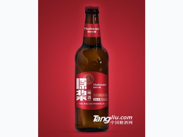 美林小镇原浆啤酒500ml 图1