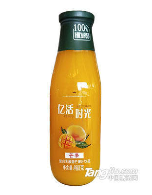 亿活时光-芒果复合乳酸菌饮料-980g