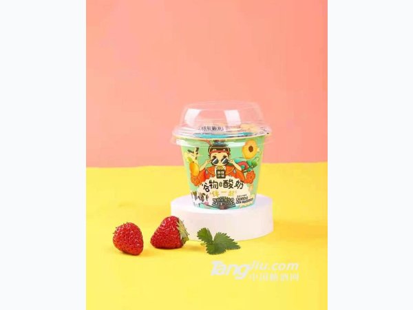 断糖计划&middot;黄桃谷物酸奶145g