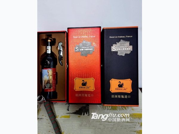 法国天鹅莱酒庄包装盒 图2