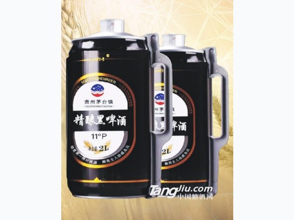 精酿黑啤酒 2L 图1