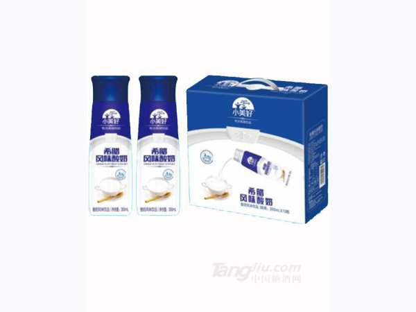 小美好希腊风味酸奶300mlx10瓶 图2