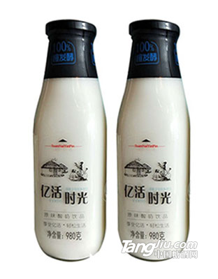 亿活时光-原味酸奶-980g